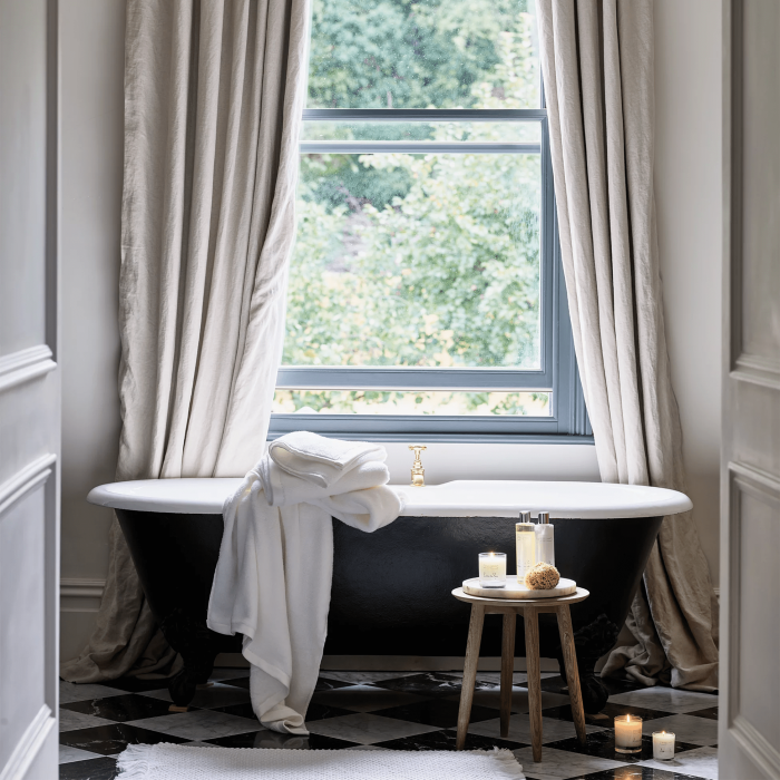 Prosop jacquard - Best Cotton Hotel, fara model - 70x140 cm - 100% bumbac, 600 g, alb - imagine 5