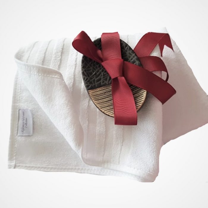 Pachet 6 prosoape Best Cotton Waves 1 - pentru fata - 100% Bumbac, 50x90 cm, alb, 500g/mp - imagine 6