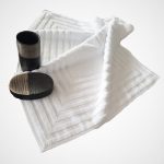 Prosop Best Cotton Waves 1 - pentru picioare - 100% Bumbac, 50x70 cm, alb, 500g/mp - imagine 2