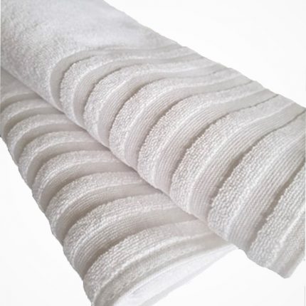 engros-prosop hotel waves 1 baie bumbac alb dungi