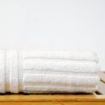 Pachet 3 prosoape Best Cotton Waves 3 - pentru picioare - 100% Bumbac, 50x70 cm, alb, 500g/mp - imagine 9