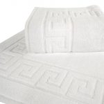 Pachet 3 prosoape Best Cotton Hotel - Greek Border Jacquard, 70x140 cm, 100% bumbac - imagine 4