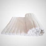 Prosop Best Cotton Waves 3 - 100% Bumbac, 70x140 cm, alb, 500g/mp - imagine 4