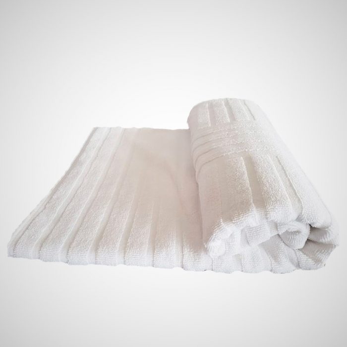 Prosop Best Cotton Waves 3 - 100% Bumbac, 70x140 cm, alb, 500g/mp - imagine 4