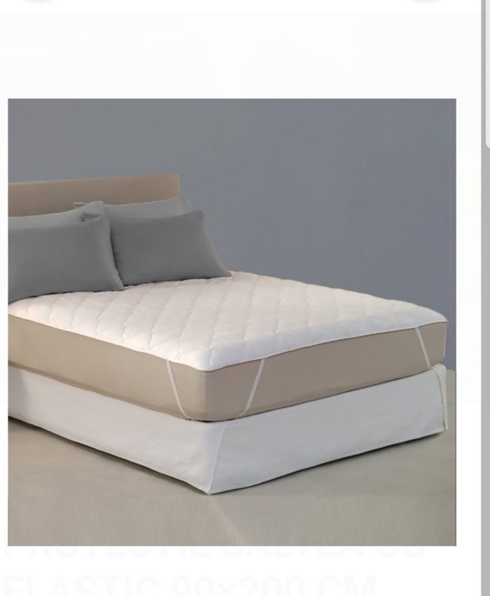 Protectie saltea Best Cotton - 160x200 cm, alba, MICROFIBRA - imagine 3