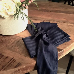 engros-servete de masa astoria home damasc saten deco 1 cm bumbac bleumarin restaurant 7