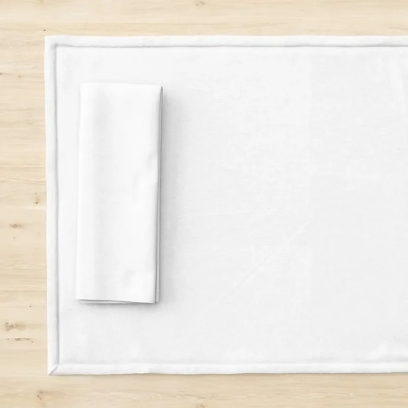 engros-servete de masa astoria home ranforce alb bumbac 25x45 cm 1