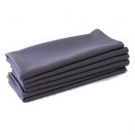 Servete de masa Best Cotton - 45x45 cm, Damasc Saten DeLux, 100% bumbac, gri taupe - 10 bucati - imagine 6