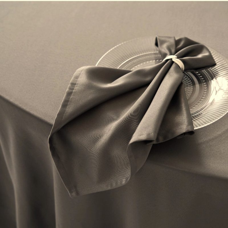 engros-servete de msa astoria home damasc saten delux bumbac gri taupe 2