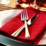 Servete de masa Best Cotton - 27x40 cm, Damasc Saten DeLux, 100% bumbac, rosu - 6 bucati