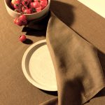 10 Servetele masa Best Cotton Hotel, 100% bumbac, Ranforce, dimensiunea 35x45 cm, maro - imagine 3