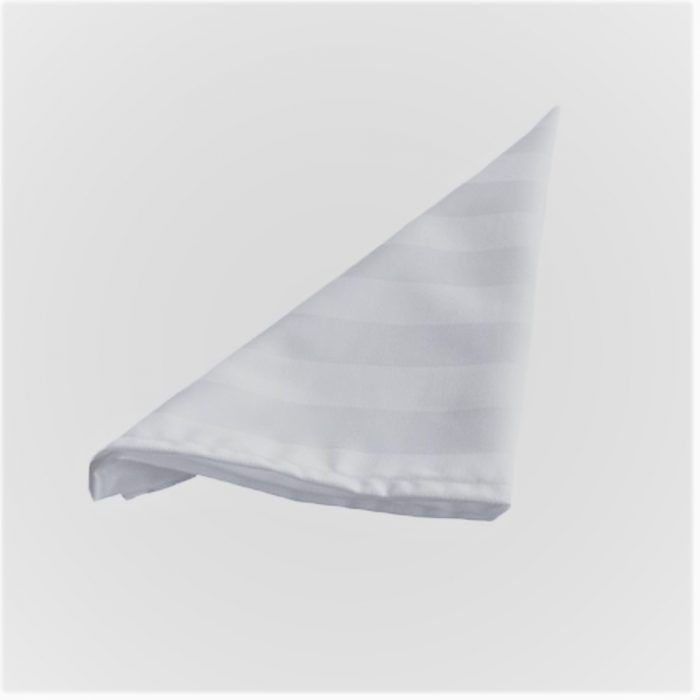 Servetele masa Best Cotton Hotel, 100% bumbac, Damasc (dungi late), dimensiunea 35x45 cm, 50 buc - imagine 3