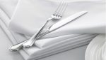 Servete de masa Best Cotton Hotel - 10 bucati, 100% bumbac, percale, dimensiunea 35x35 cm, albe - imagine 2