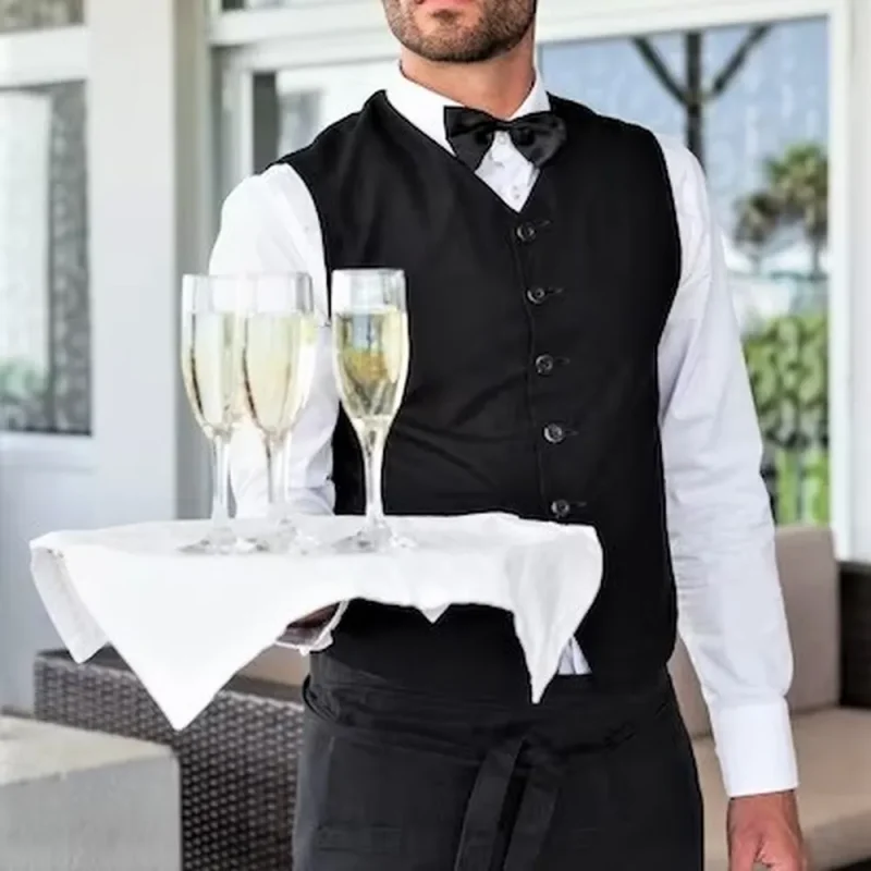 engros-servetul ospatarului 55x55 cm alb bumbac hotel restaurant 1
