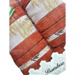 Set 2 prosoape baie Best Cotton - Bambus ceramic gold, 100% bambus, 70x140 cm