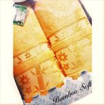 Set 2 prosoape baie Best Cotton - Bambus orange, 100% bambus, 50x90 cm - imagine 2