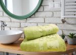 Set 2 prosoape baie Best Cotton - Bambus verde, 100% bambus, 50x90 cm si 70x140 cm - imagine 2