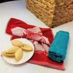 Set 2 prosoape bucatarie Best Cotton Deco 39 - 100% Bumbac, 30x50 cm - imagine 3