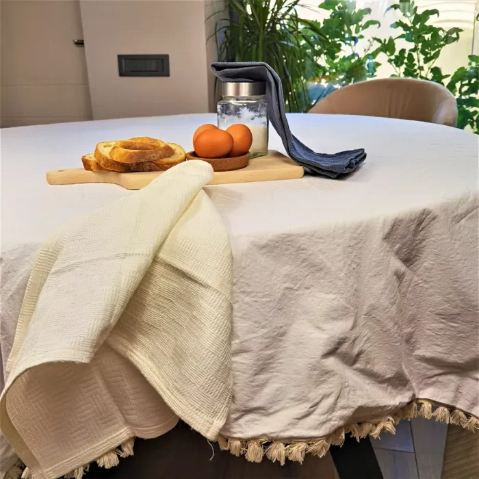 Set 2 prosoape fagure bucatarie Best Cotton Deco 41 - 100% Bumbac, 35x55 cm - imagine 3