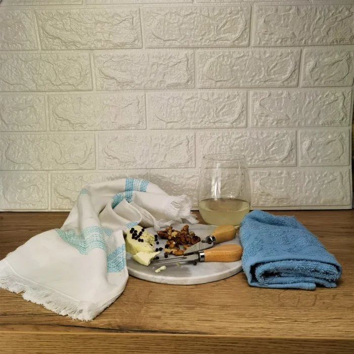 Set 2 prosoape bucatarie Best Cotton Deco 31 - 100% Bumbac, 30x50 cm - imagine 2