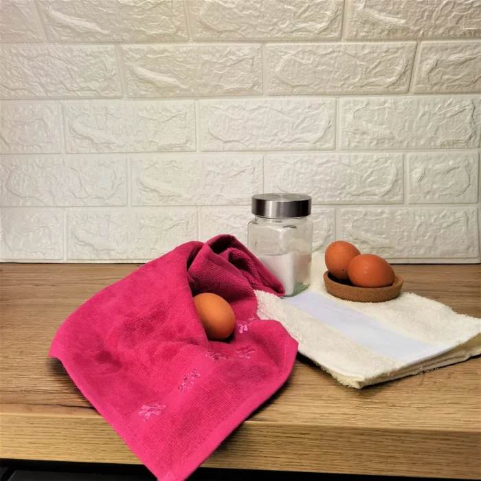 Set 2 prosoape bucatarie Best Cotton Deco 34 - 100% Bumbac, 30x50 cm - imagine 3