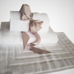 Pachet prosoape Best Cotton Waves 2- mixt, 100% bumbac, alb - 1 buc 70x140 cm; 1 buc 50x90 cm si 1 buc 50x70 cm, 500 g/mp - imagine 3