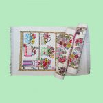Set 3 prosoape de bucatarie Best Cotton - model ciucuri, 100% Bumbac, 40x60 cm  28 - imagine 5