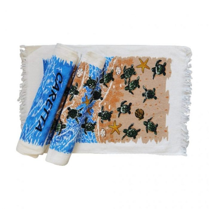 Set 3 prosoape de bucatarie Best Cotton - model ciucuri, 100% Bumbac, 40x60 cm 30 - imagine 2