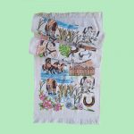 Set 3 prosoape de bucatarie Best Cotton - model ciucuri, 100% Bumbac, 40x60 cm  28 - imagine 6