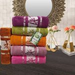 Set 6 prosoape baie Best Cotton - 100% bambus, dimensiune 50x90 cm