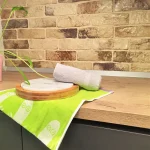 Set 2 prosoape bucatarie Best Cotton Deco 03- 100% Bumbac, 30x50 cm