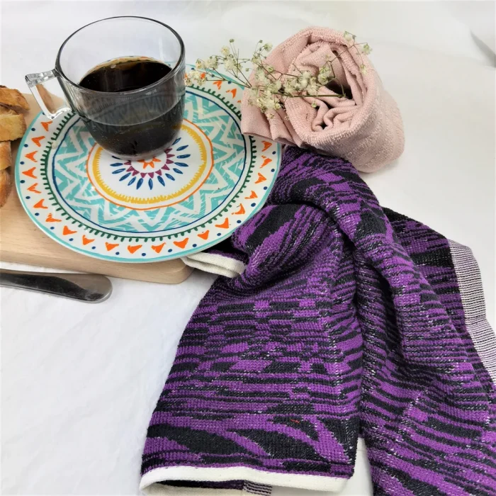 Set 2 prosoape bucatarie Best Cotton Deco 07- 100% Bumbac, 30x50 cm - imagine 6