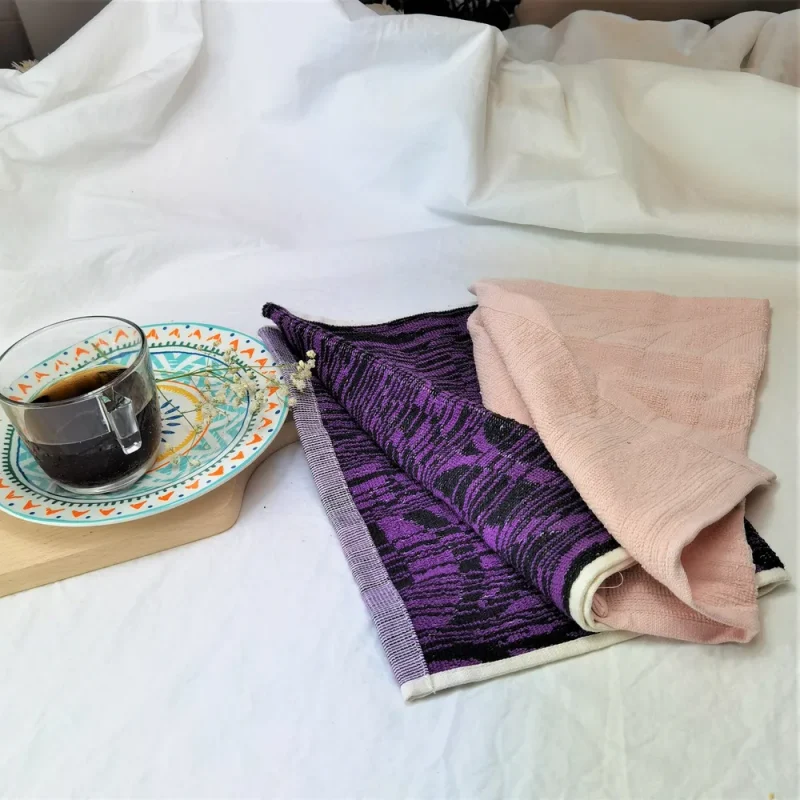 engros-set doua prosopele bucatarie deco bumbac fantezie 70