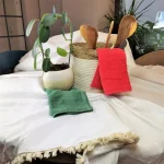 Set 2 prosoape bucatarie Best Cotton Deco 11 - 100% Bumbac, 30x50 cm