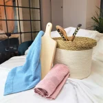 Set 2 prosoape bucatarie Best Cotton Deco 06- 100% Bumbac, 30x50 cm