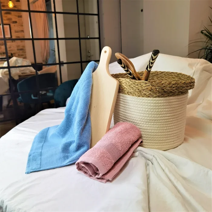 Set 2 prosoape bucatarie Best Cotton Deco 06- 100% Bumbac, 30x50 cm - imagine 3