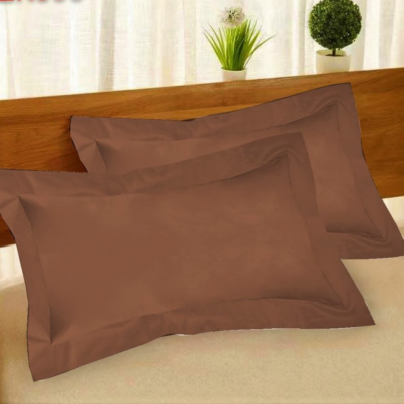 engros-set fete de perna astoria home damasc saten delux 50x70 cm bumbac ciocolata