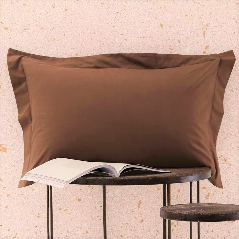 engros-set fete de perna astoria home damasc saten delux 50x70 cm bumbac ciocolata2