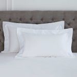 Lenjerie de pat Best Cotton Hotel - 2 persoane, 100% bumbac Percale, alb - imagine 11