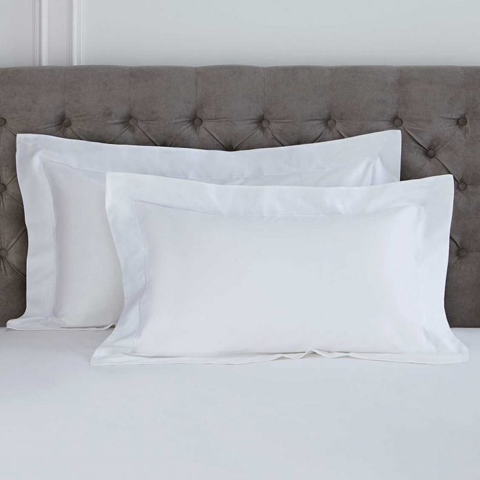 Lenjerie de pat Best Cotton Hotel - 2 persoane, 100% bumbac Percale, alb - imagine 11