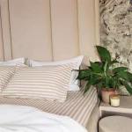 Pachet cearsaf de pat 220x240 cm + 2 fete de perna 50x70 cm Best Cotton Deco 50 - Ranforce color, 100% bumbac - imagine 8