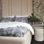 Pachet cearsaf de pat 220x240 cm + 2 fete de perna 50x70 cm Best Cotton Deco 47 - Ranforce color, 100% bumbac - imagine 3