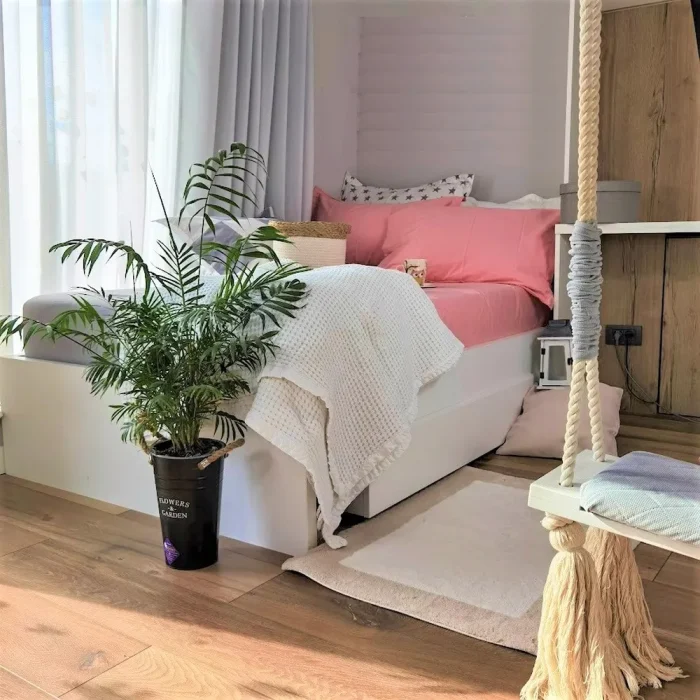 Pachet cearsaf de pat 220x240 cm + 2 fete de perna 50x70 cm Best Cotton Deco 46 - Ranforce color, 100% bumbac - imagine 4