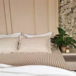 Pachet cearsaf de pat 220x240 cm + 2 fete de perna 50x70 cm Best Cotton Deco 50 - Ranforce color, 100% bumbac - imagine 3