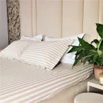 Pachet cearsaf de pat 220x240 cm + 2 fete de perna 50x70 cm Best Cotton Deco 50 - Ranforce color, 100% bumbac - imagine 6
