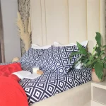 Pachet cearsaf de pat 220x240 cm + 2 fete de perna 50x70 cm Best Cotton Deco 49 - Ranforce color, 100% bumbac - imagine 7