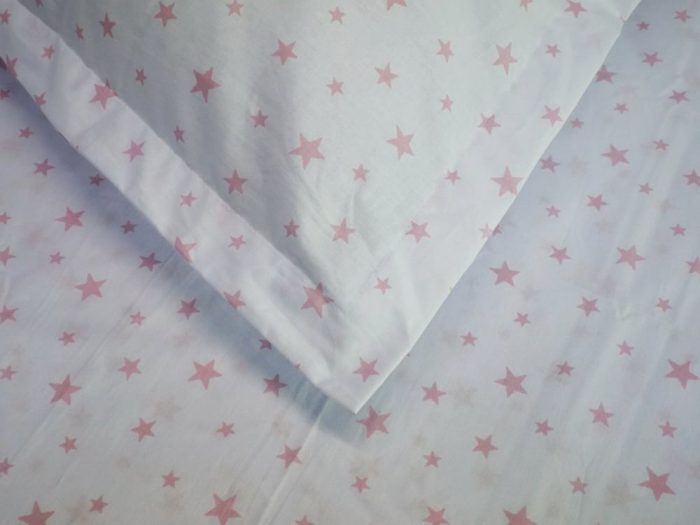 Pachet cearceaf de pat 220x240 cm + 2 fete de perna 50x70 cm Best Cotton Deco 10 - Ranforce color, 100% bumbac - imagine 5