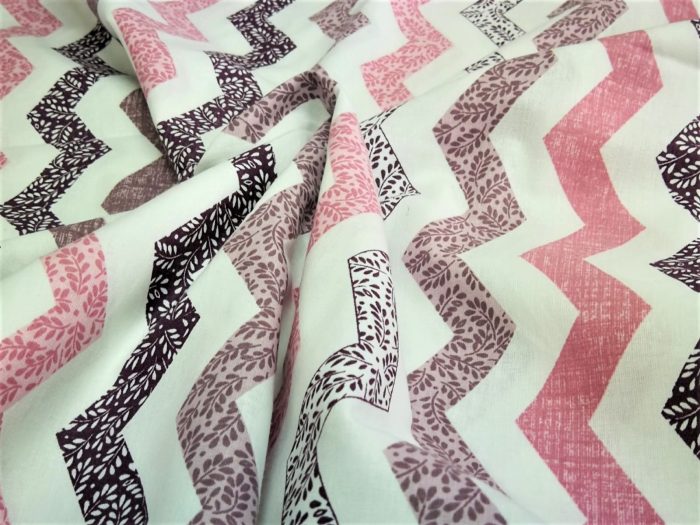 Pachet cearceaf de pat 220x240 cm + 2 fete de perna 50x70 cm Best Cotton Deco 1 - Ranforce color, 100% bumbac - imagine 3