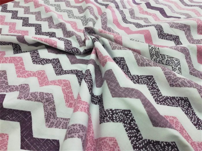 Pachet cearceaf de pat 220x240 cm + 2 fete de perna 50x70 cm Best Cotton Deco 1 - Ranforce color, 100% bumbac - imagine 2