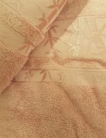 Set 2 prosoape baie Best Cotton - Bambus cappuccino, 100% bambus, 70x140 cm - imagine 4